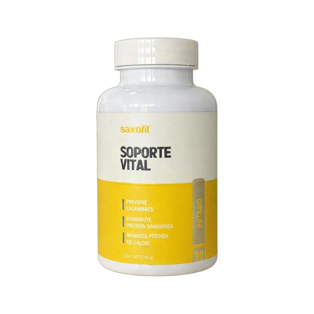 Saxofit Soporte Vital Potasio 60 caps